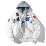 Casual NASA Jackets Light Air Force Moto Street Coat