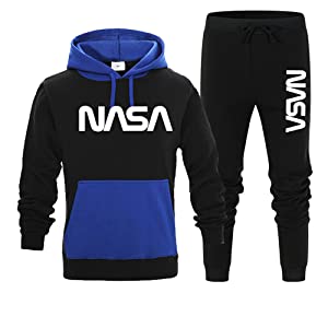 NASA hoodie + pants suit logo astronaut pullover sweatshirt casual sweater