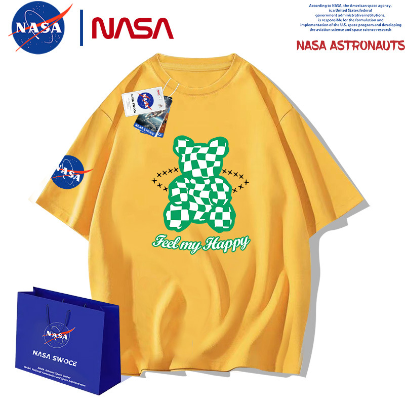 00014nasa快乐熊短袖