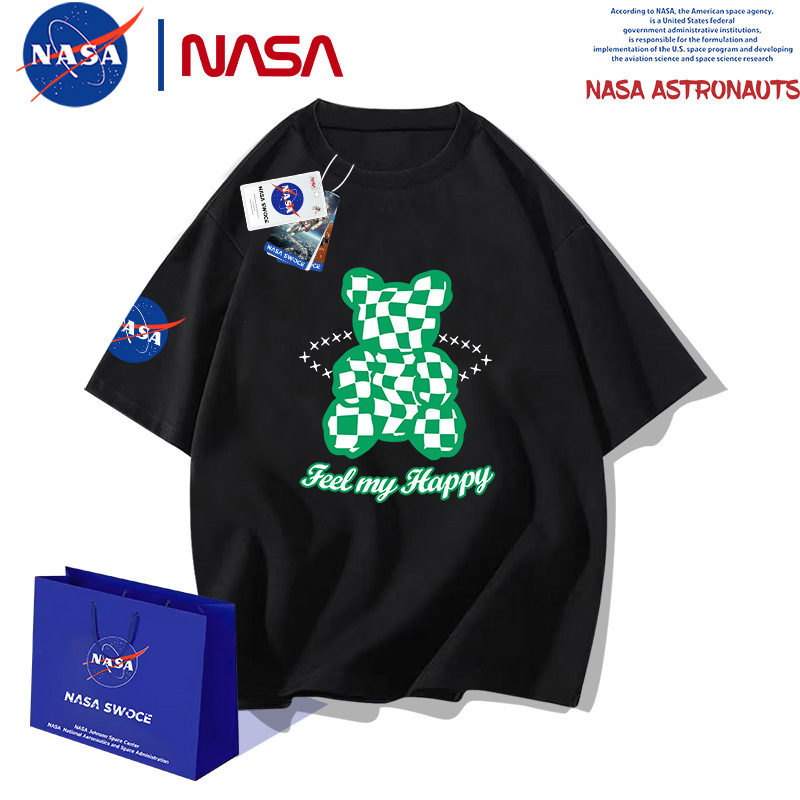 00014nasa快乐熊短袖