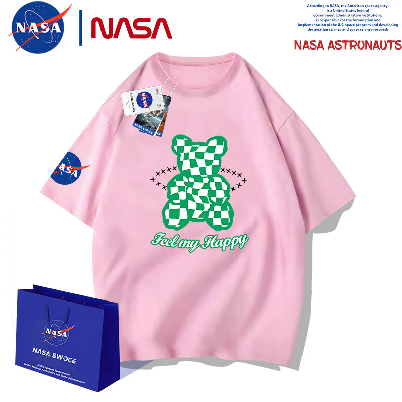 00014nasa快乐熊短袖